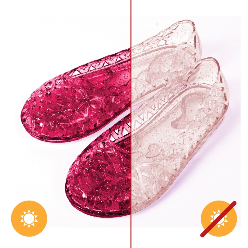 Heart Sole Girl Jellies Shoes - 10 Pink by DelSol for Kids - 1 Pair Shoes