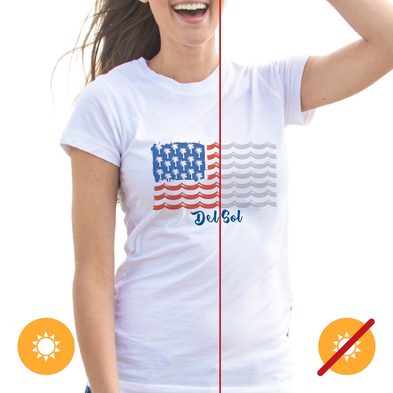Kids Crew Tee - Tropical Americana by DelSol for Kids - 1 Pc T-Shirt (YS)