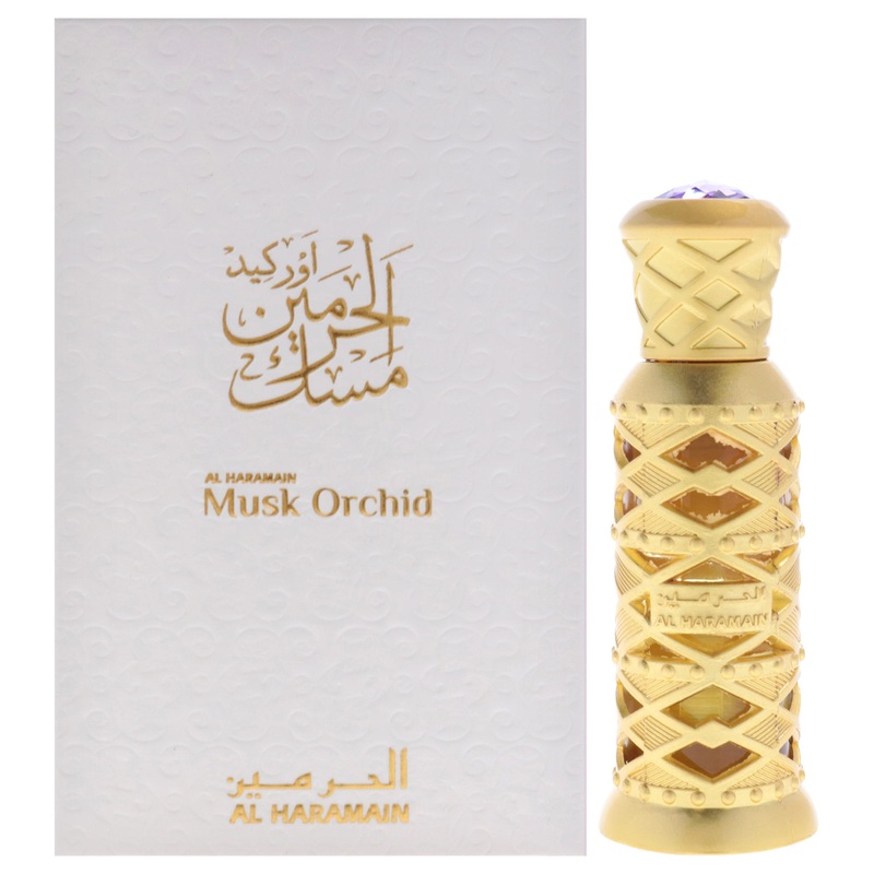 Al Haramain Musk Orchid by Al Haramain for Unisex - 0.4 oz Parfum Oil (Mini)