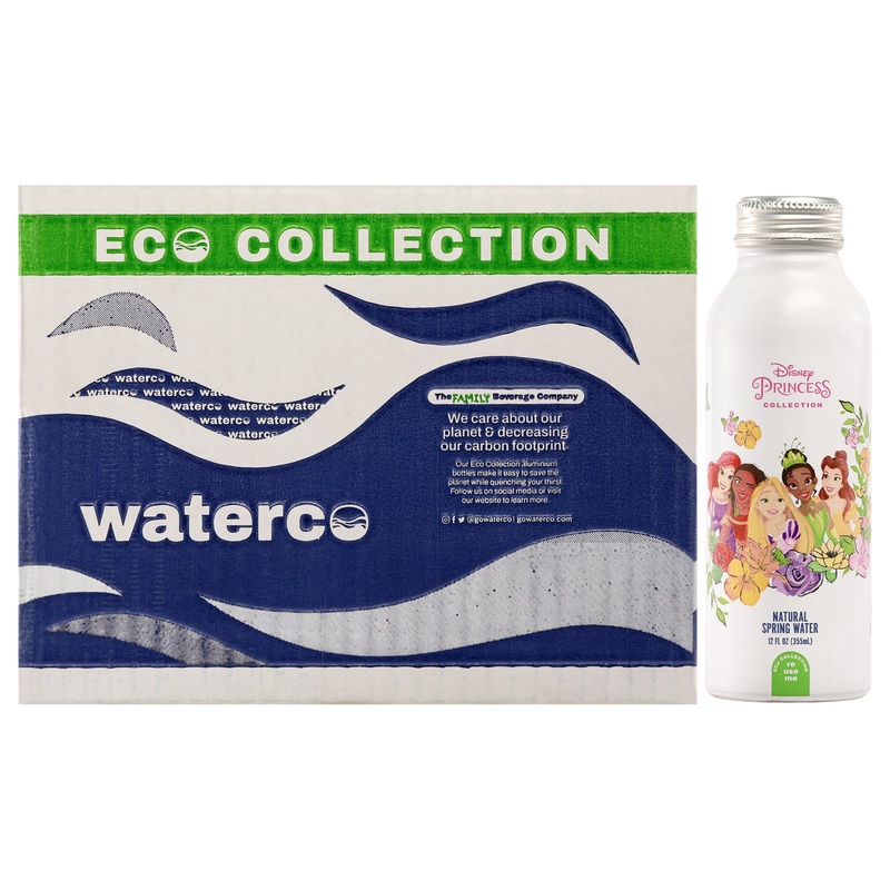 Disney Princess Aluminum Water Bottle by Disney Water for Unisex - 12 x 12 oz Water