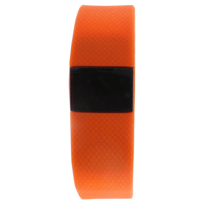 EK-H2 Health Sports Silicone Bracelet - Orangle by Eclock for Unisex - 1 Pc Bracelet