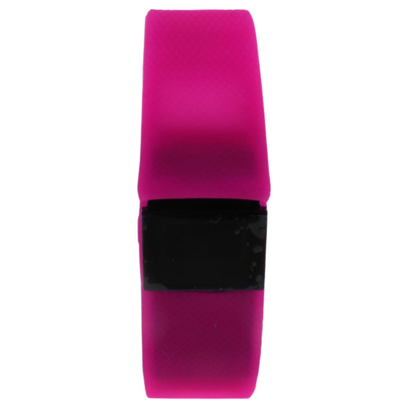 EK-H6 Health Sports Silicone Bracelet - Pink by Eclock for Unisex - 1 Pc Bracelet