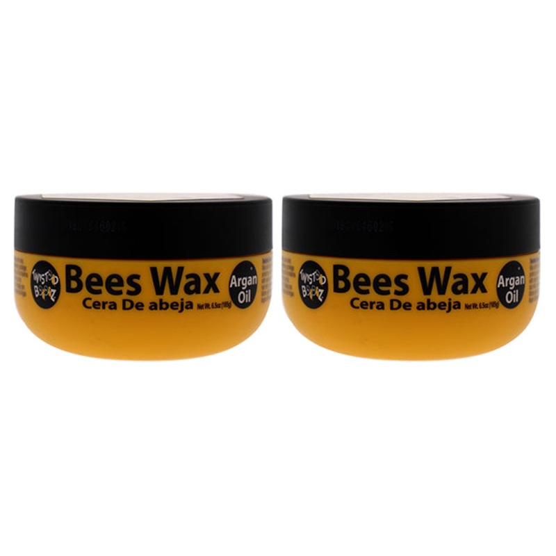 Twisted Bees Wax - Arganoil by Ecoco for Unisex - 6.5 oz Wax - Pack of 2