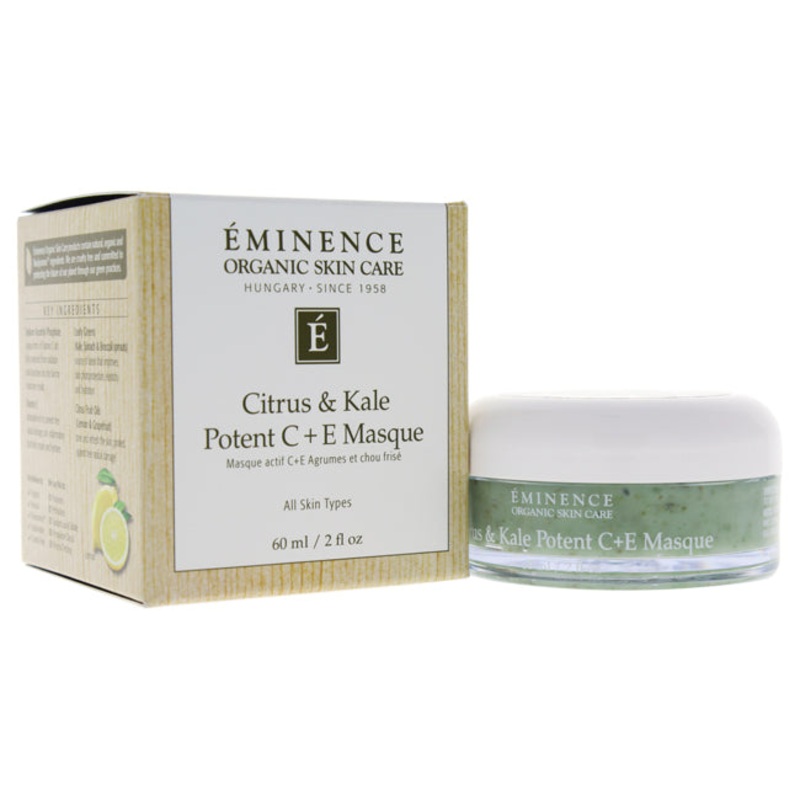 Citrus and Kale Potent C and E Masque by Eminence for Unisex - 2 oz Mask