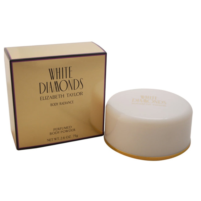 White Diamonds by Elizabeth Taylor for Women - 2.6 oz Perfumed Body Powder