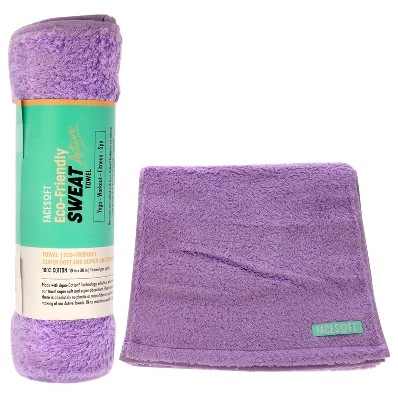 Eco Sweat Active Towel - Lavender by Facesoft for Unisex - 1 Pc Towel
