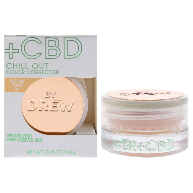 CBD Chill Out Color Corrector - M1 Medium Peach by Flower Beauty for Women - 0.16 oz Concealer