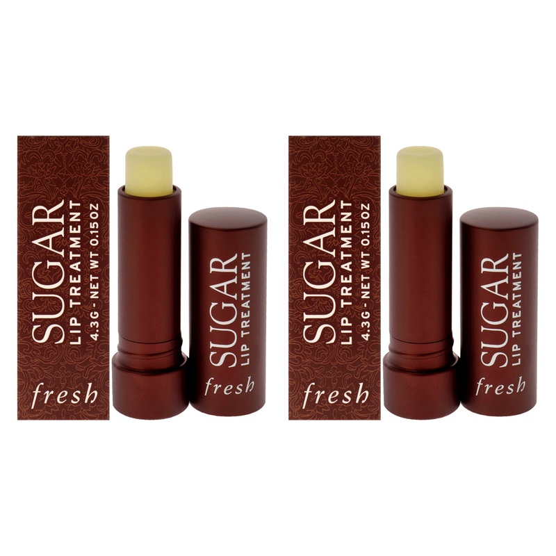 Sugar Lip Treatment - Original by Fresh for Women - 0.15 oz Lip Treatment - Pack of 2