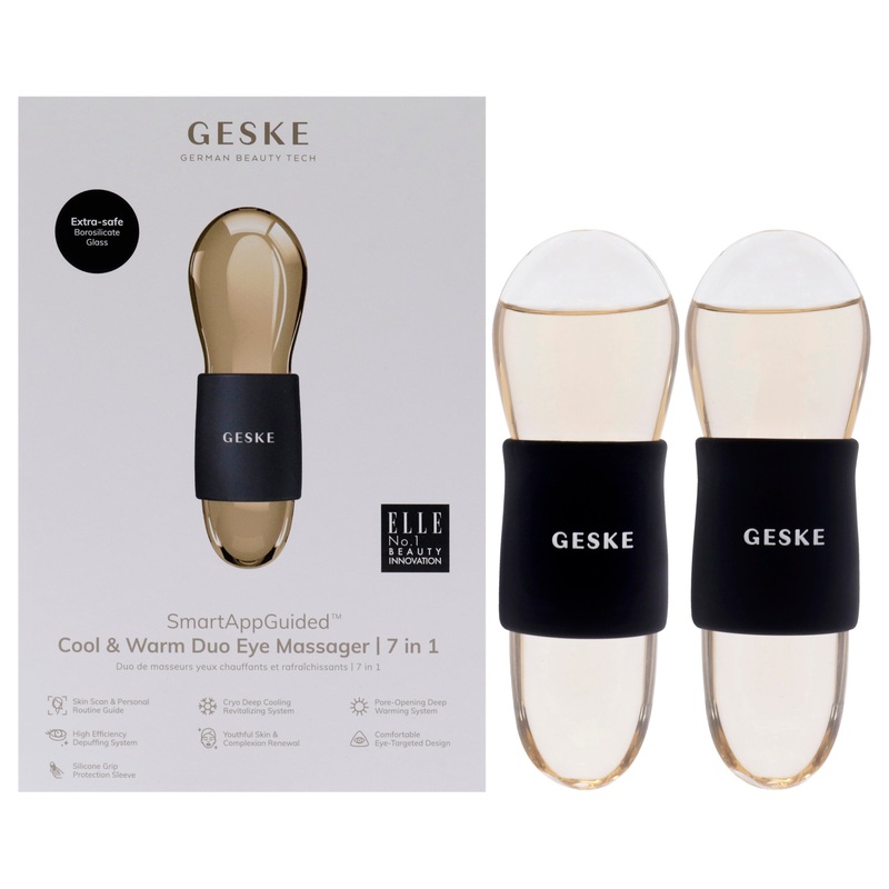 Cool and Warm Duo Eye Massager 7 in 1 - Gray by Geske for Women - 1 Pc Massager