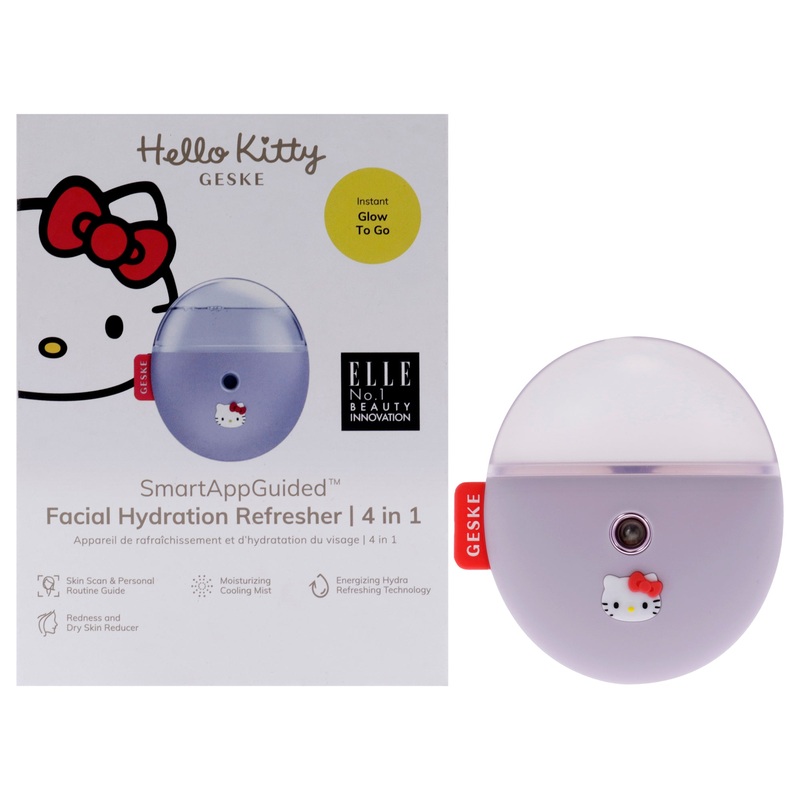Hello Kitty Facial Hydration Refresher 4 in 1 - Purple by Geske for Women - 1 Pc Refresher
