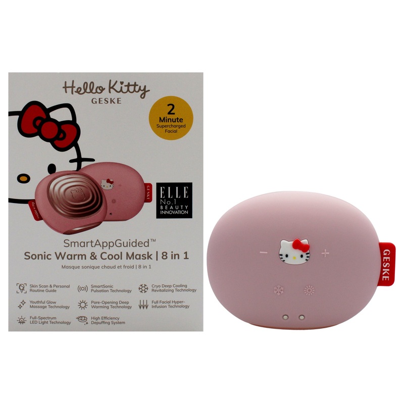 Hello Kitty Sonic Warm and Cool Mask 8 in 1 - Pink by Geske for Women - 1 Pc Tool