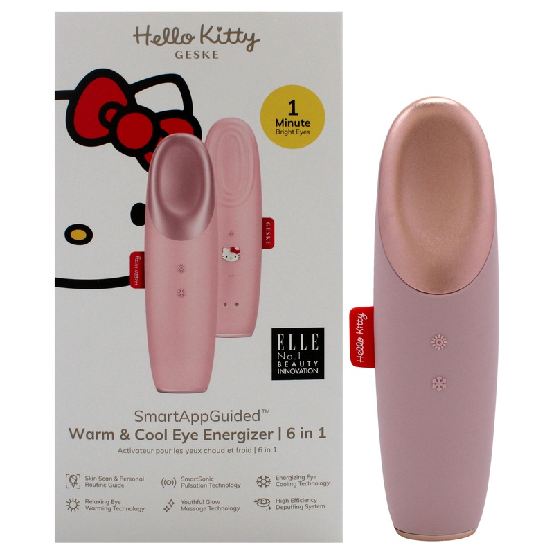 Hello Kitty Warm and Cool Eye Energizer 6 in 1 - Pink by Geske for Women - 1 Pc Tool