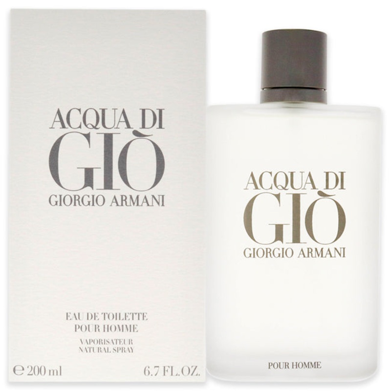 Acqua Di Gio by Giorgio Armani for Men - 6.7 oz EDT Spray
