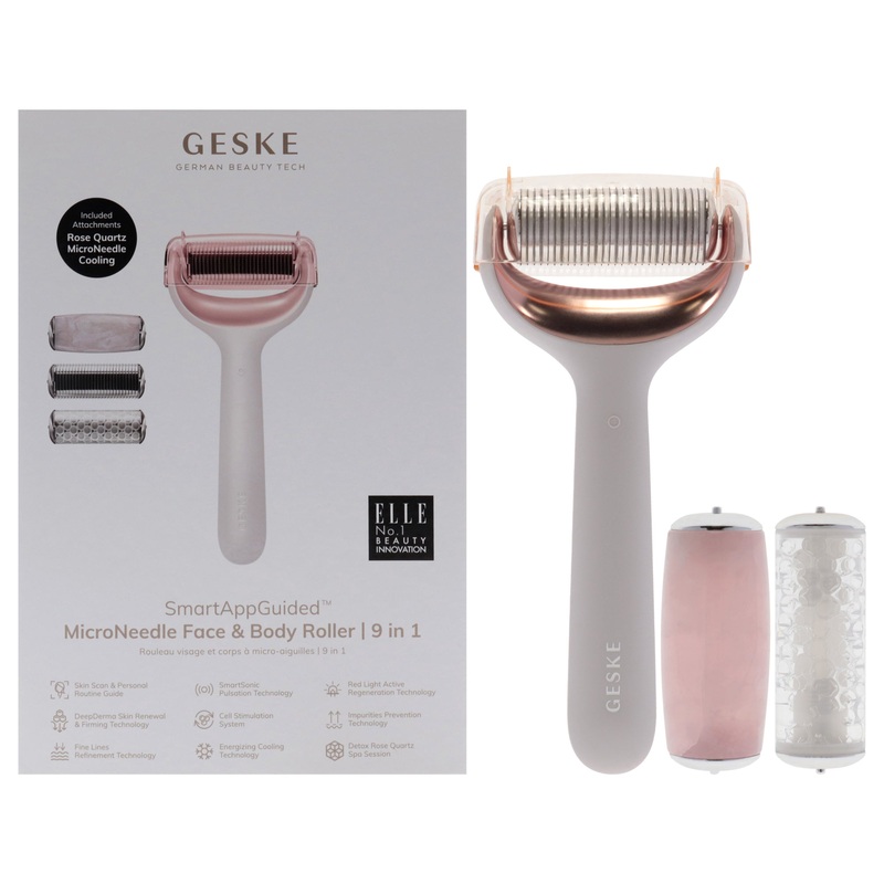 MicroNeedle Face and Body Roller 9 in 1 - Starlight by Geske for Women - 1 Pc Roller
