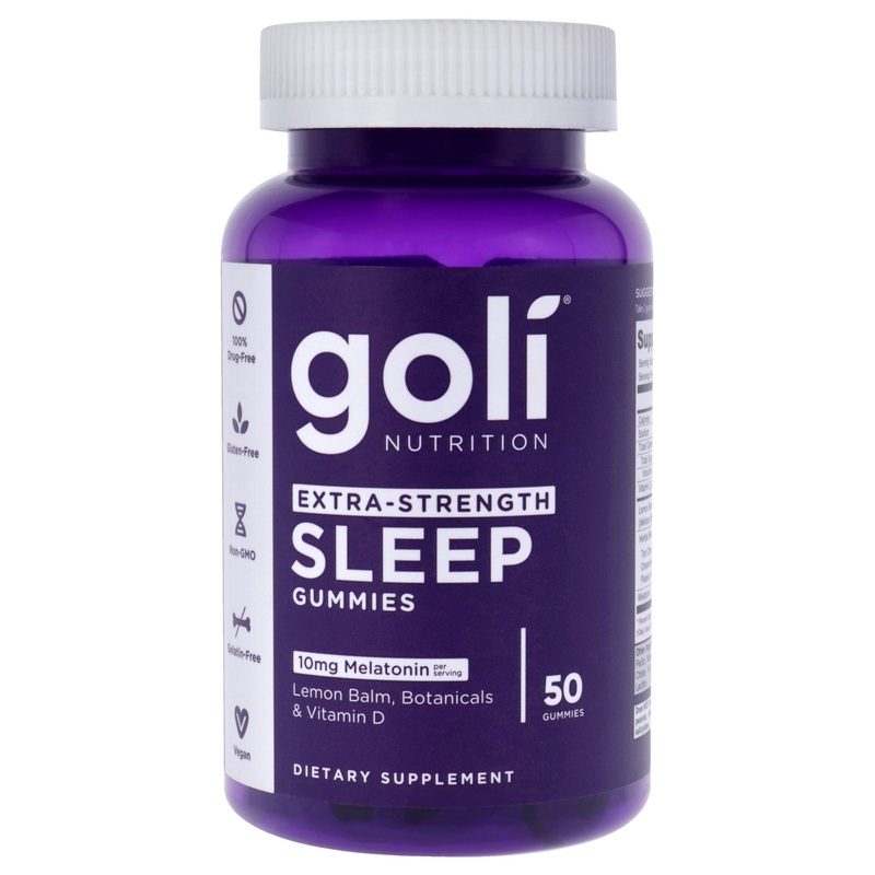 Extra-Strength Sleep Gummies by Goli for Unisex - 50 Count Dietary Supplement