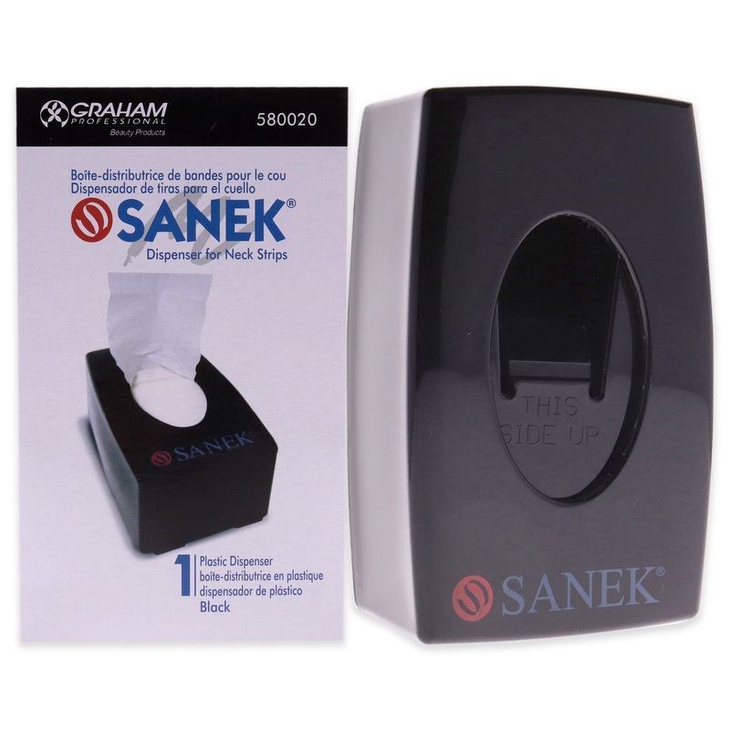 Plastic Dispenser - Black by Graham Beauty for Unisex - 1 Pc Plastic Dispenser