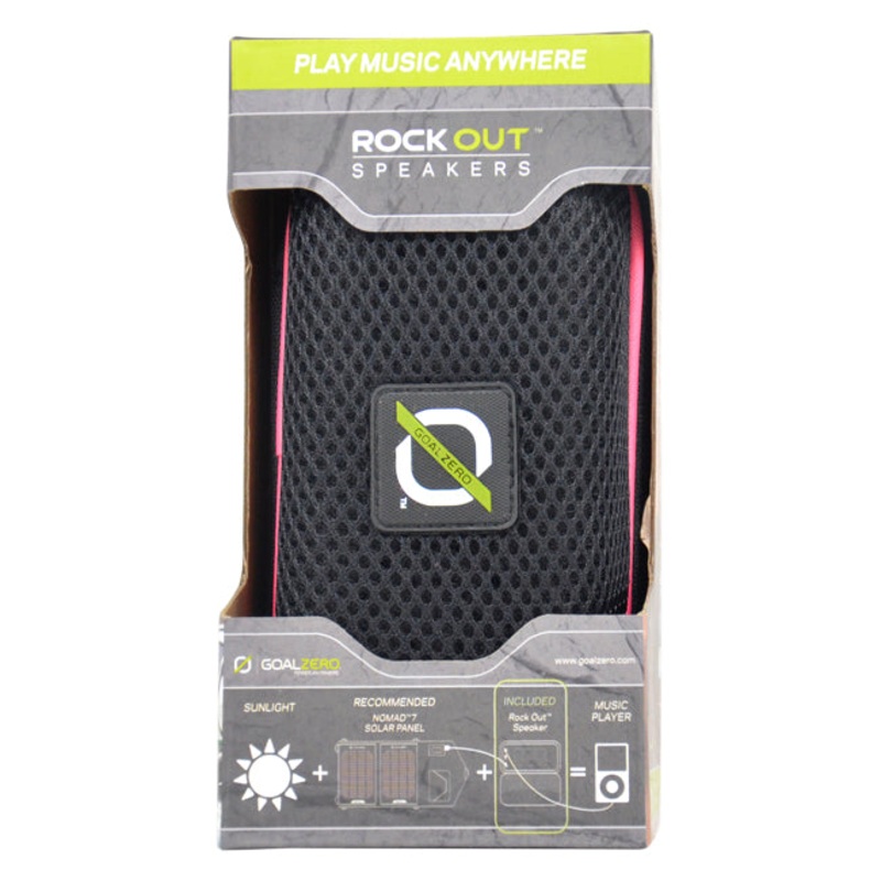 Rock Out Portable Speakers - Pink by Goal Zero for Unisex - 1 Pc Speakers