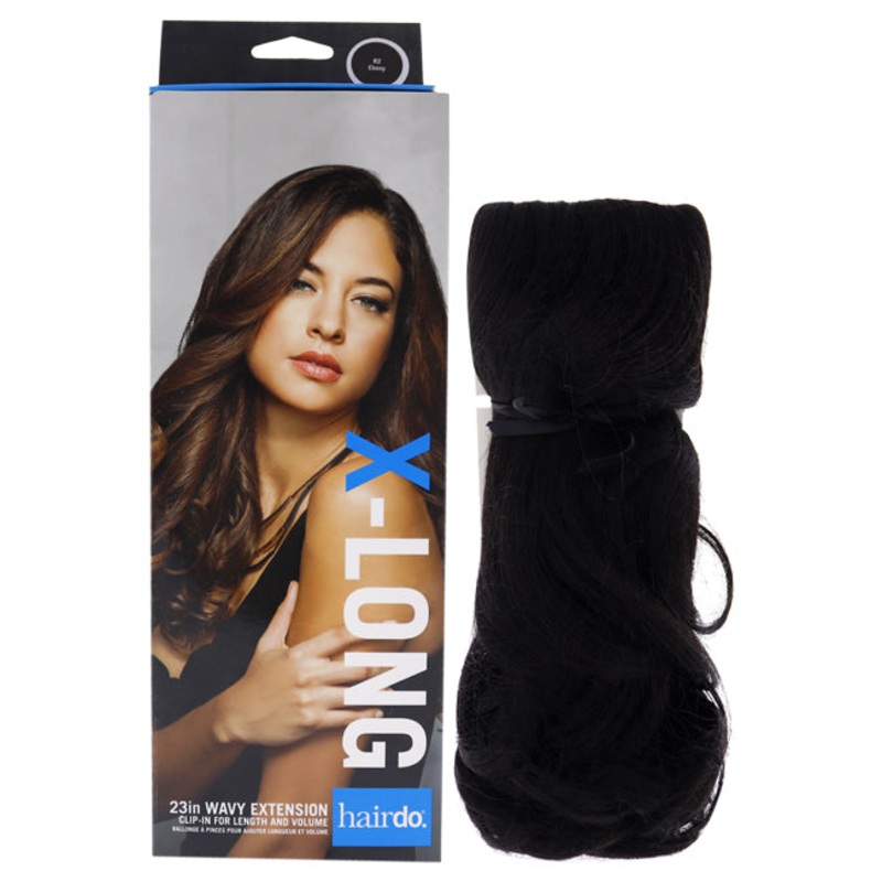 Wavy Extension - R2 Ebony by Hairdo for Women - 23 Inch Hair Extension