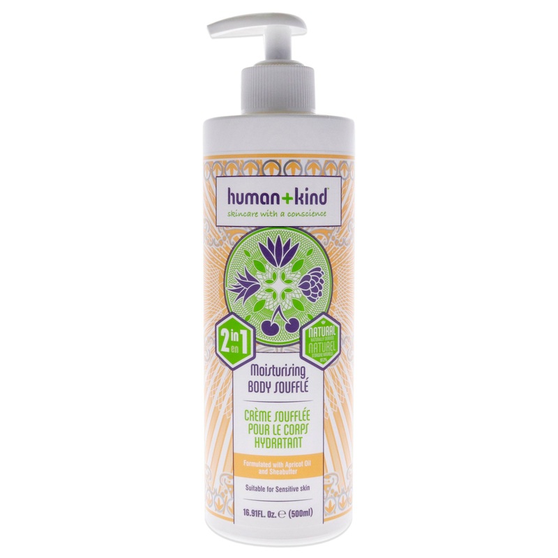 Body Souffle 2-In-1 Moisturizer by Human+Kind for Unisex - 16.9 oz Body Souffle