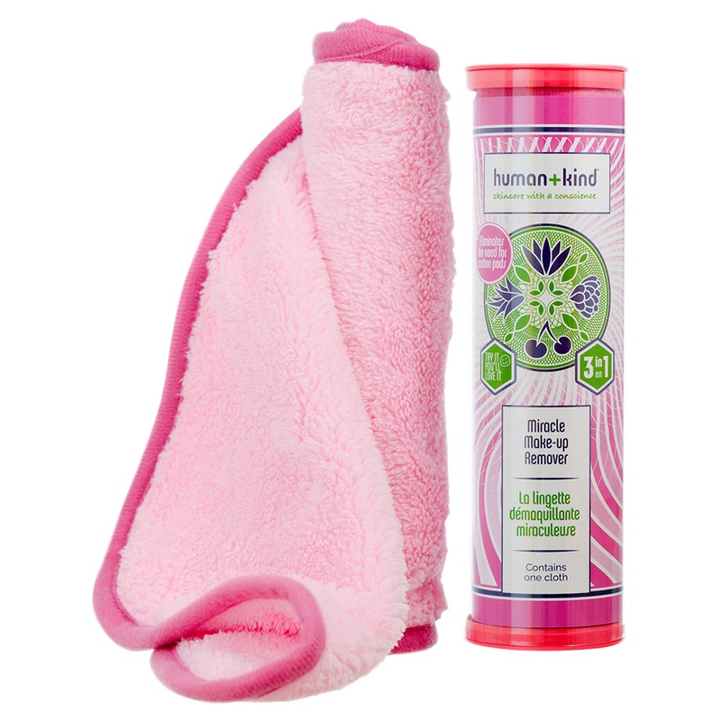 Miracle Make-Up Remover - Super Soft Cloth by Human+Kind for Unisex - 1 Pc Cloths