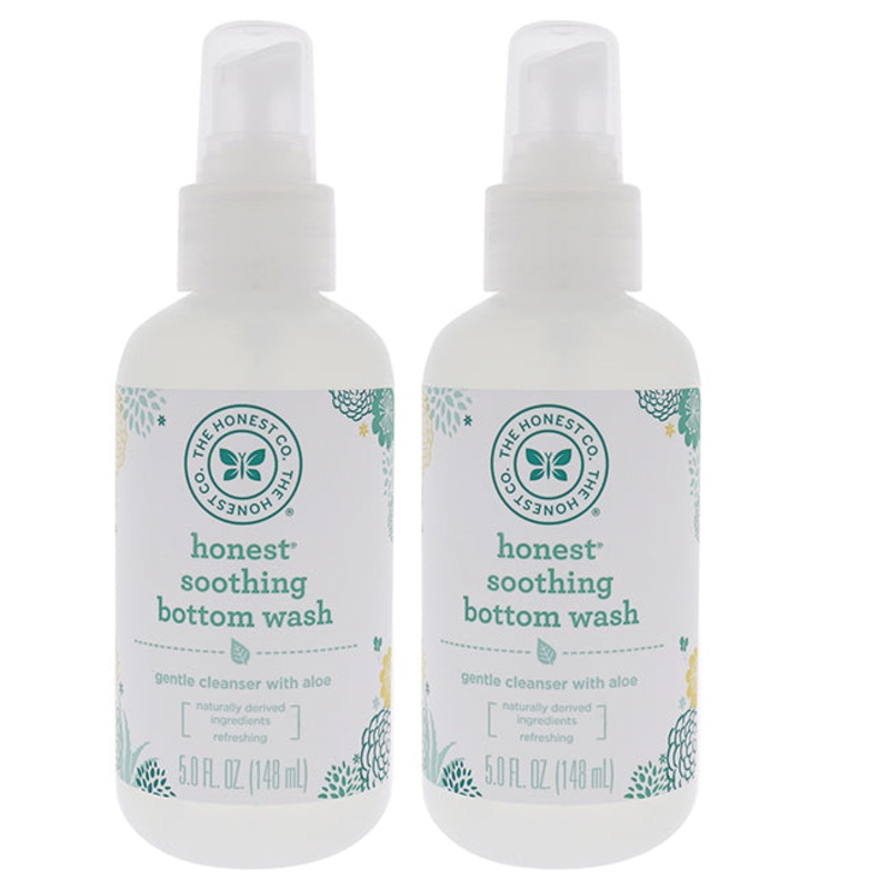 Soothing Bottom Wash by Honest for Kids - 5 oz Cleanser - Pack of 2