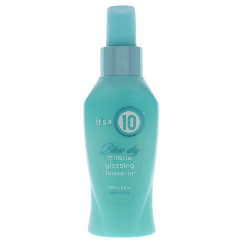 Blow Dry Miracle Glossing Leave-In by Its A 10 for Unisex - 4 oz Treatment