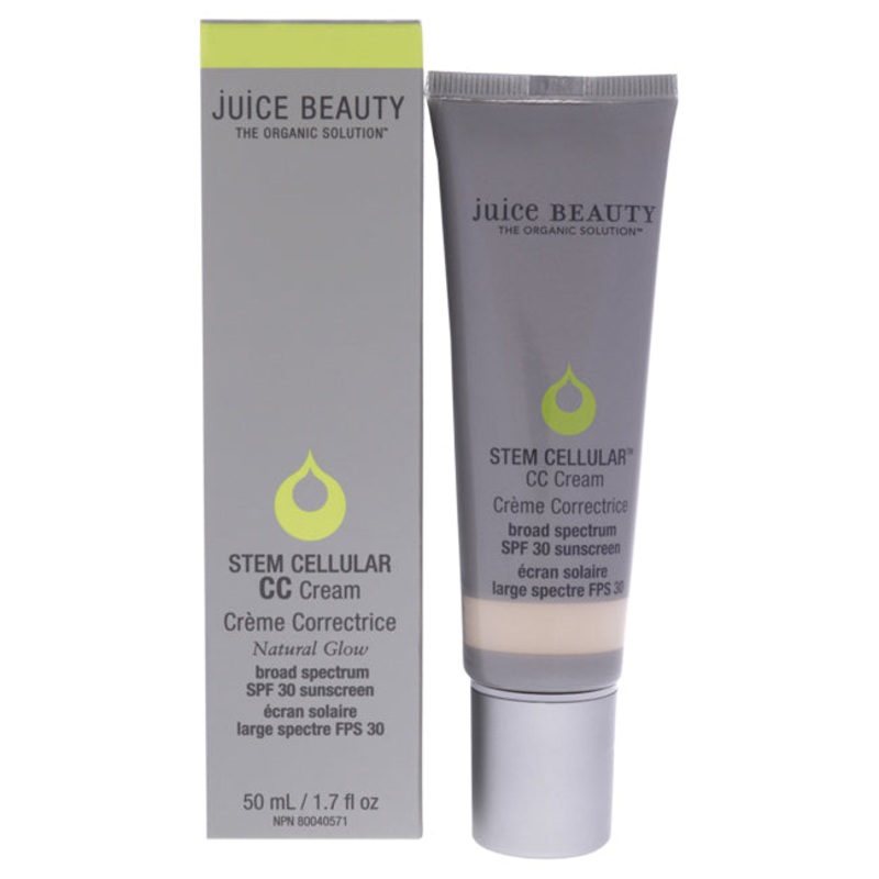 Stem Cellular CC Cream SPF 30 - Natural Glow by Juice Beauty for Women - 1.7 oz Makeup