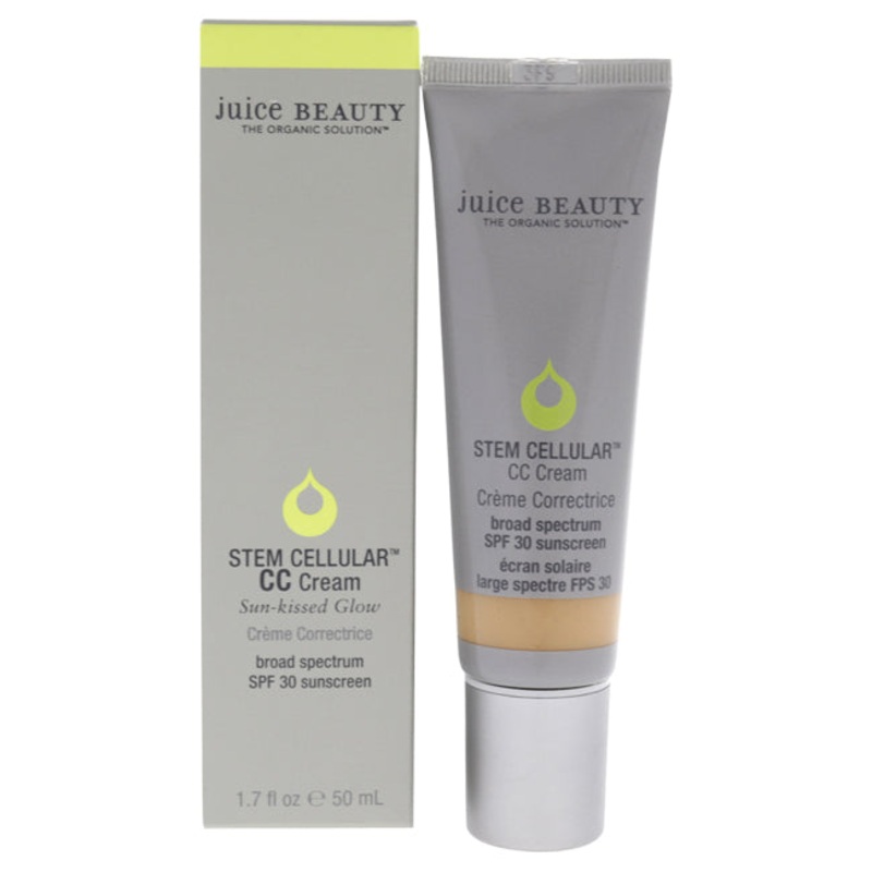 Stem Cellular CC Cream SPF 30 - Sun-Kissed Glow by Juice Beauty for Women - 1.7 oz Sunscreen